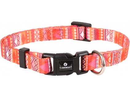 Flamingo Obojek pro psy nylon SYB 20 30cm x 10mm 0303202111060030141