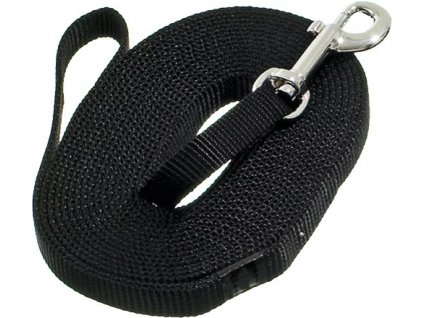 Flamingo Voditko nylonove cerne pro psy 10m 0310201914182253173