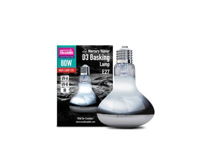 Arcadia D3 Basking Lamp 80W