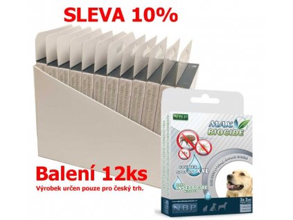 Max Biocide Spot-on Dog XXL repelentní kapsle, pes 3 x 3 ml (12 ks) SLEVA 10 % !CZ!