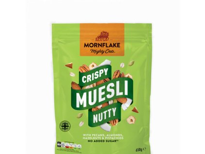 Křupavé Müsli Nutty 650 g - Mornflake