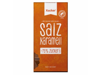 Čokoláda s příchutí slaný karamel - Xucker