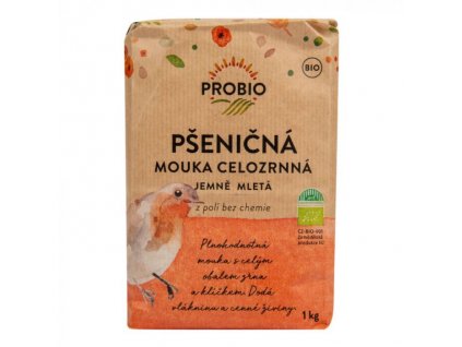 BIO Pšeničná celozrnná jemná mouka - Probio