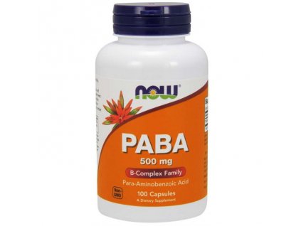 PABA 500 mg - NOW Foods