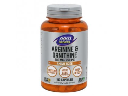 Arginin & Ornitin - NOW Foods