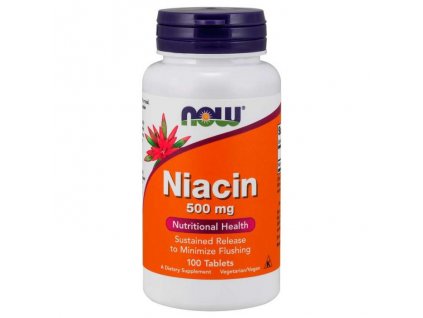 Niacin 500 mg - NOW Foods