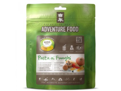 Těstoviny ai Funghi - Adventure Food