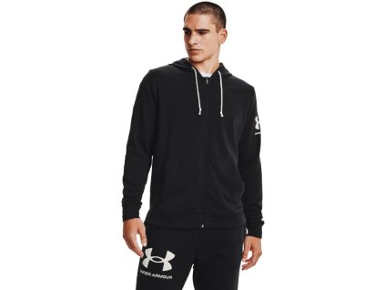 Mikina Rival Terry FZ HD Black - Under Armour
