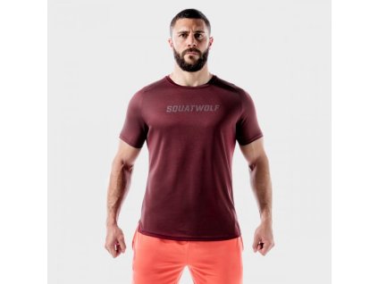 Tričko LAB360º Recycled Mesh Tee Tawny Port - SQUATWOLF