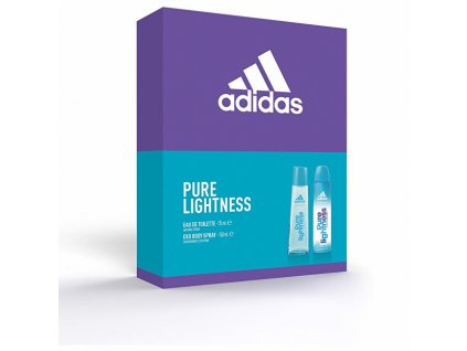 Adidas Pure Lightness - EDT 75 ml + deodorant ve spreji 150 ml