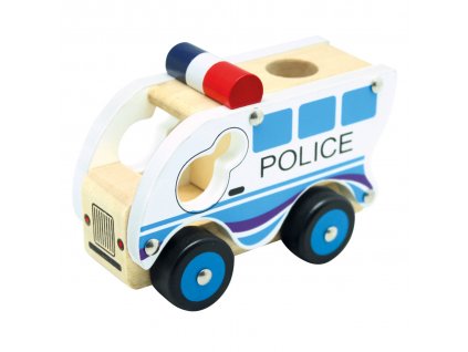 Bino Dřevěné auto policie