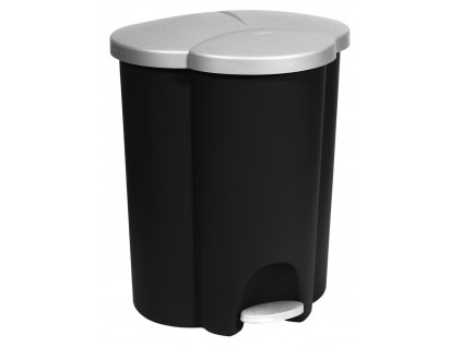 CURVER Odpadkový koš na tříděný odpad Černá/stříbrná 40l