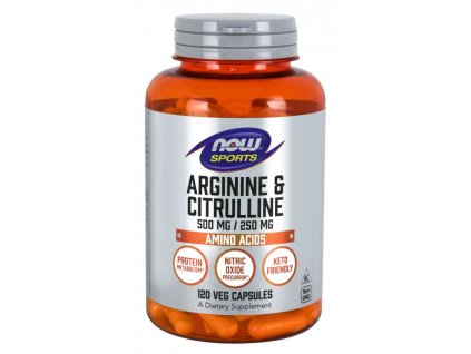 Arginin & Citrulin - NOW Foods