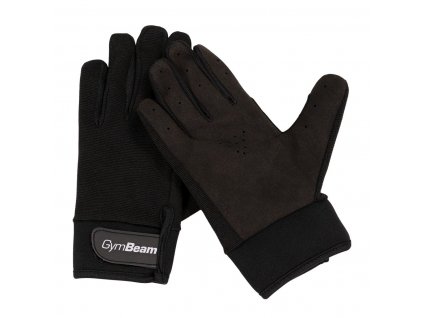 Fitness rukavice Full Finger Black - GymBeam