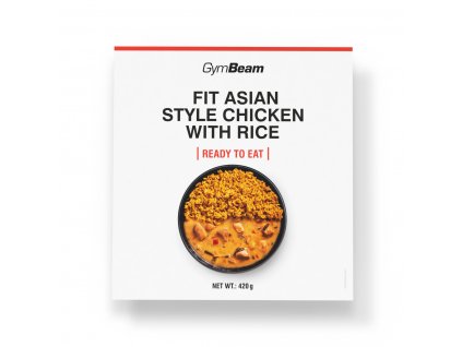 FIT Kuřecí s rýží na asijský způsob Ready to eat - GymBeam