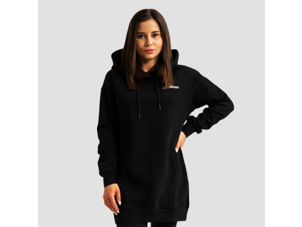 Dámská Longline mikina Limitless Black - GymBeam