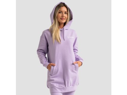 Dámská Longline mikina Limitless Lavender - GymBeam