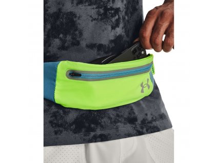 Ledvinka Flex Speedpocket Run Belt Green / Blue - Under Armour