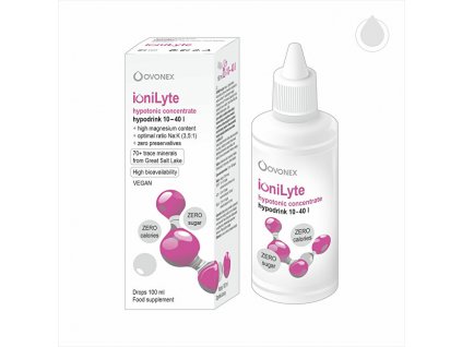 OVONEX IoniLyte hypotonický iontový koncentrát 100 ml