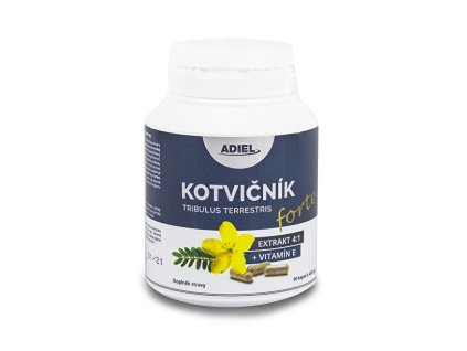 Adiel Kotvičník zemní FORTE s vitamínem E 90 pilulek