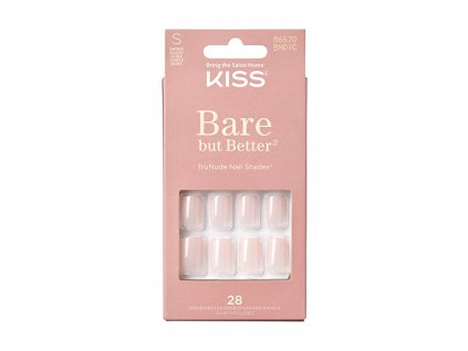 KISS Gelové nehty Bare-But-Better Nails Nudies 28 ks