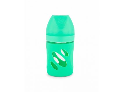 TWISTSHAKE Kojenecká láhev anti-colic skleněná pastelově zelená 180 ml