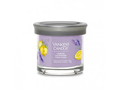 Yankee Candle Aromatická svíčka Signature tumbler malý Lemon Lavender 122 g