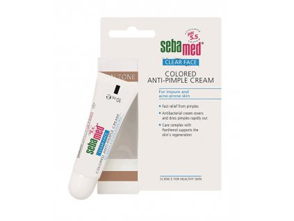 Sebamed Tónovací krém na akné Clear Face (Coloured Anti-Pimple Cream) 10 ml
