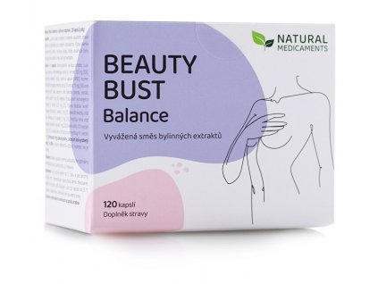 Natural Medicaments Beauty Bust Balance 120 kapslí