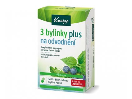 Kneipp 3 bylinky na odvodnění 60 tobolek