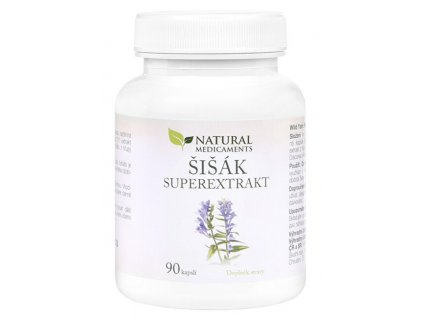 Natural Medicaments Šišák superextrakt 90 kapslí