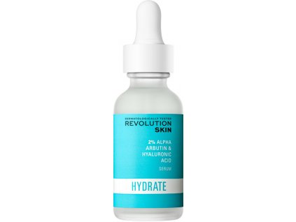 Revolution Skincare Hydratační pleťové sérum Hydrating (2% Alpha Arbutin & Hyaluronic Acid Serum) 30 ml