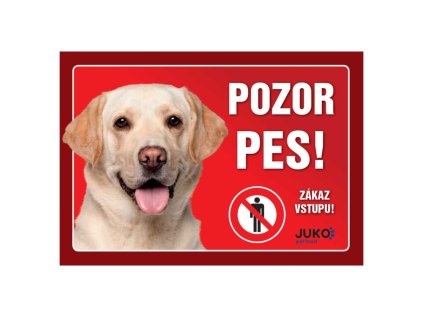 Cedulka Juko LABRADOR zlatý