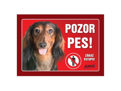Cedulka Juko JEZEVČÍK dlouhosrstý hnědý