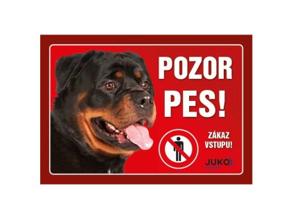 Cedulka Juko ROTVAJLER