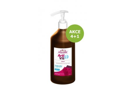 Vitar Veterinae Artivit sirup s pumpičkou 1000 ml AKCE 4 + 1 ZDARMA