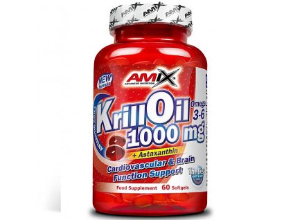 Amix Krill Oil 1000mg 60 softgels
