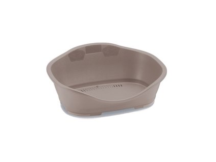 Pelíšek plast 3 světle hnědá 80,5 x 55 x 32 cm