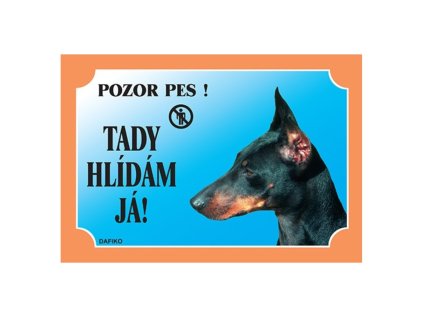 Cedulka Dafiko DOBRMAN
