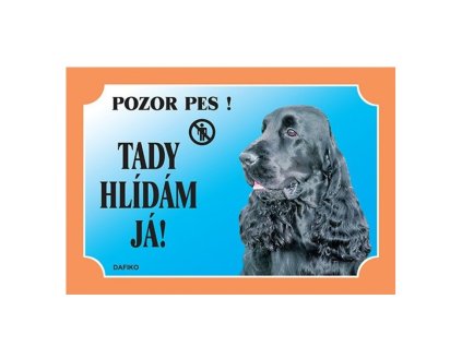 Cedulka Dafiko KOKR černý
