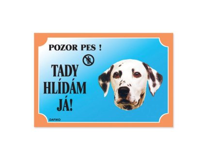Cedulka Dafiko DALMATIN