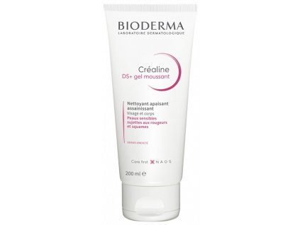 Bioderma Zklidňující čisticí pleťový gel Créaline DS+ Gel Moussant (Soothing Cleansing Gel) 200 ml