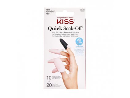 KISS Odstraňovač umělých nehtů (Soak Off Remover Caps) 20 ks