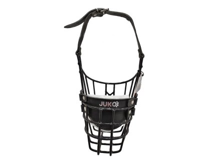 Náhubek černý/kůže německý ovčák, malamut, čuvač - pes