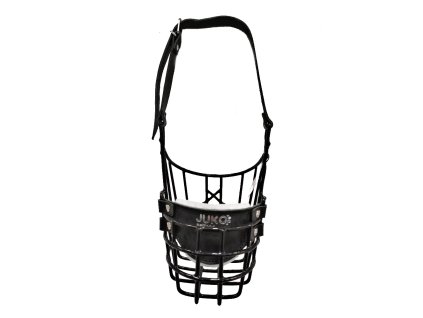 Náhubek černý/kůže rotvajler, brazilská fila, neapolský mastin - pes