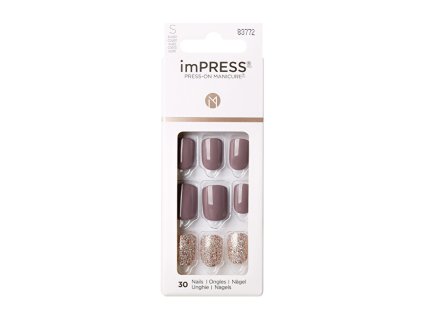 KISS Samolepící nehty imPRESS Nails Flawless 30 ks