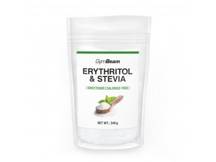 Erythritol a Stevia sladidlo - GymBeam