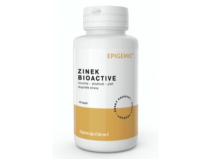Epigemic Zinek BioActive 90 kapslí