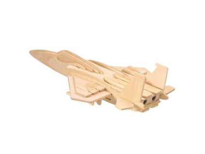 Woodcraft Dřevěné 3D puzzle Stíhačka