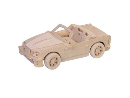 Woodcraft Dřevěné 3D puzzle malé BMW